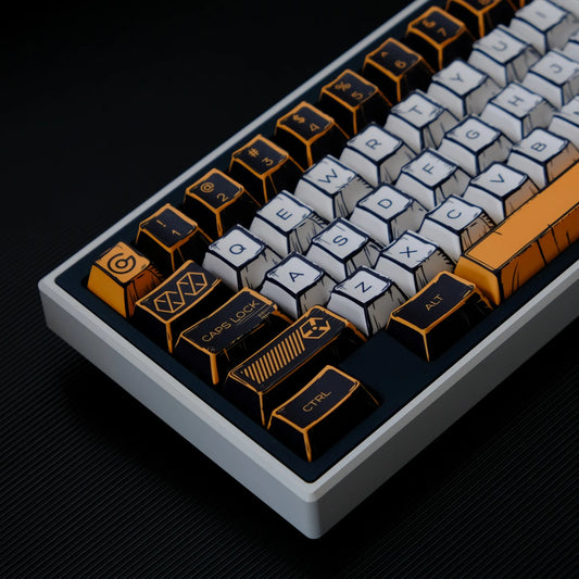 Pomarańczowo Czarny Komiks Vibe